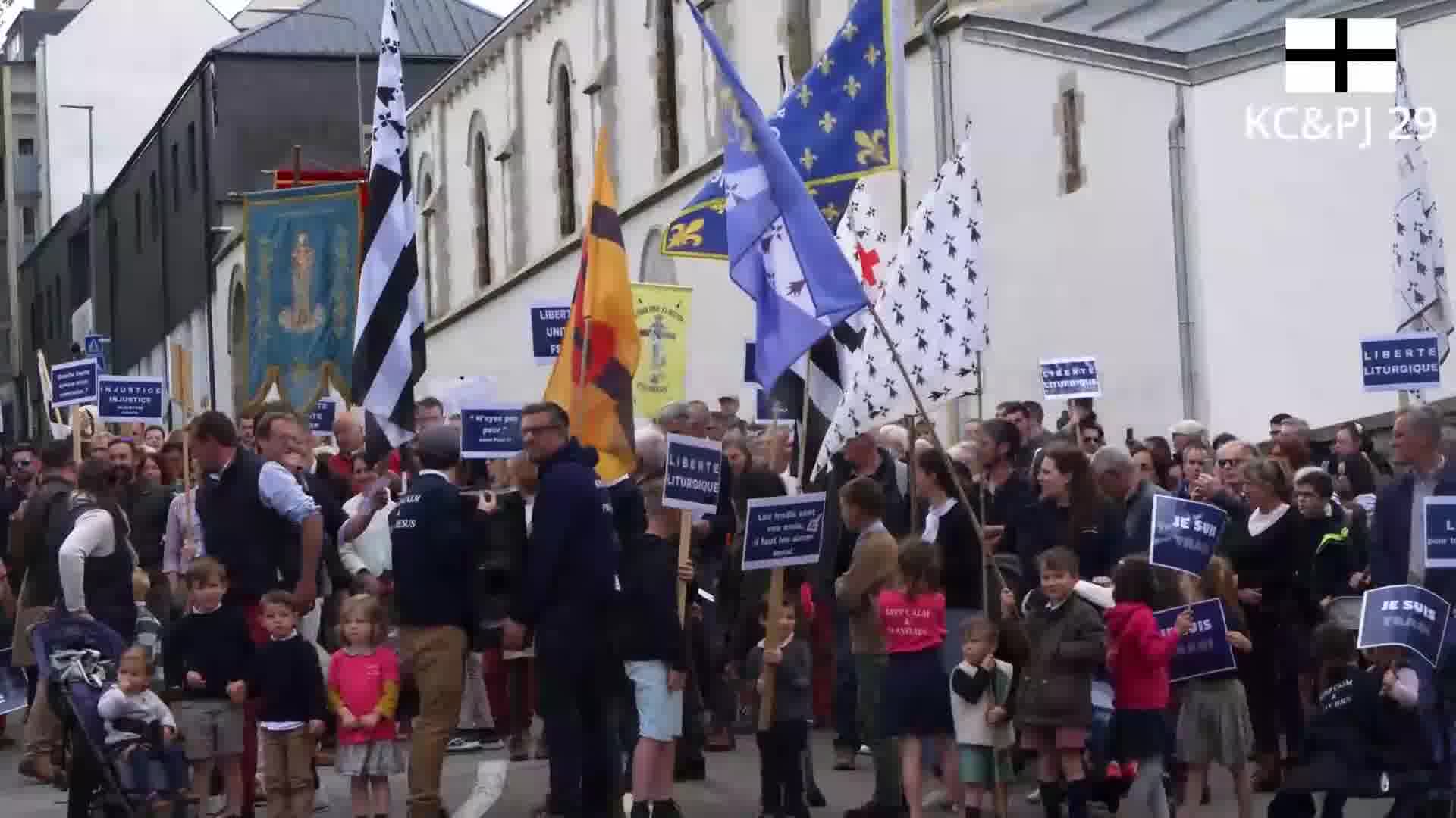 Communiqué : Après Quimper et Morlaix, Monseigneur Dognin s’attaque aux fidèles de Brest